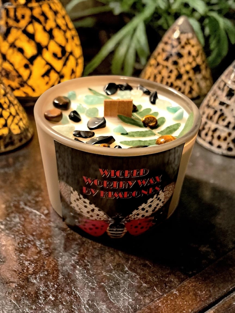 Hand Crafted , Wicked Worthy Wax, The Earth candle - Picture 3 of 3